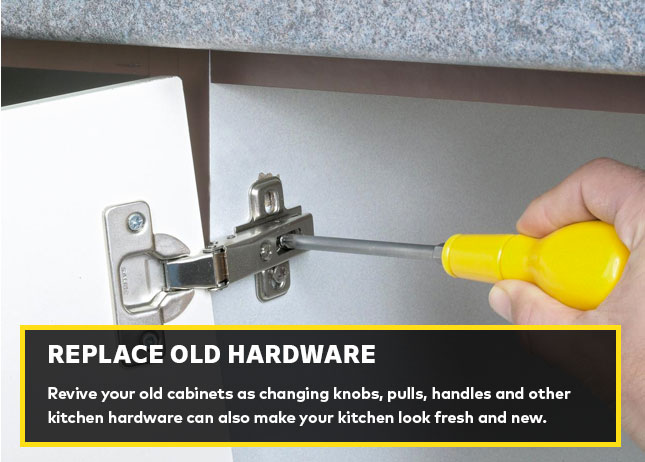 Replace old hardware