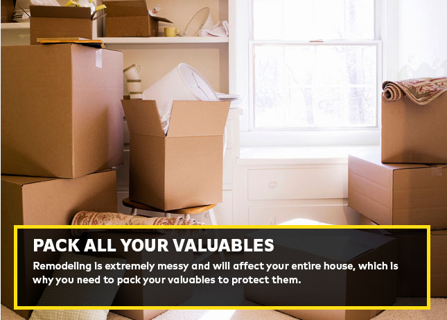 Pack all your valuables