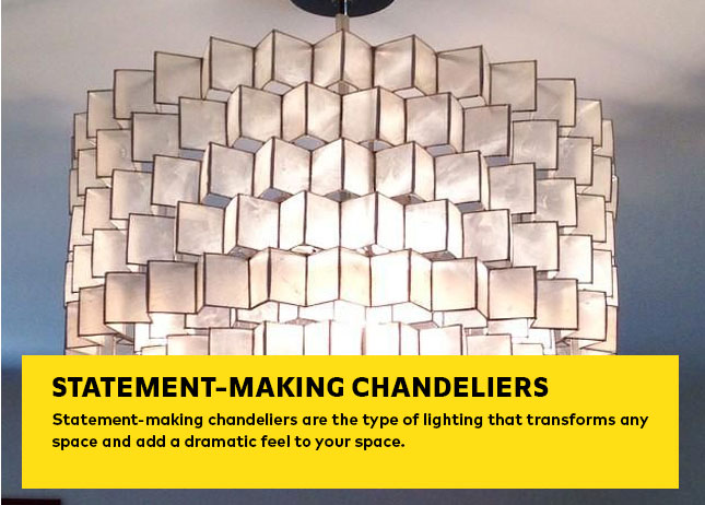 Statement-making Chandeliers