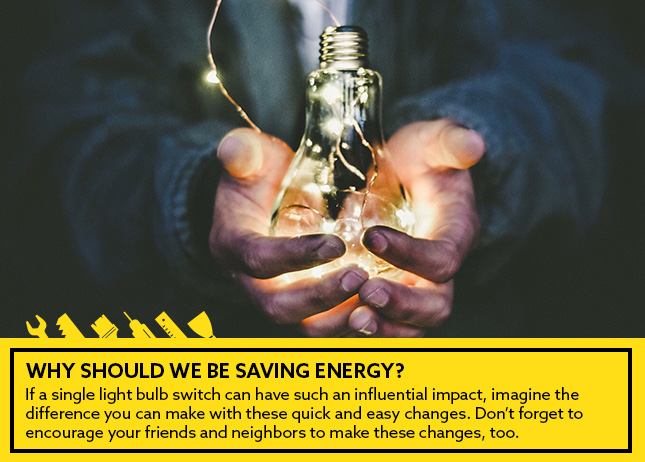 Ways for saving on your electricity bill and saving energy