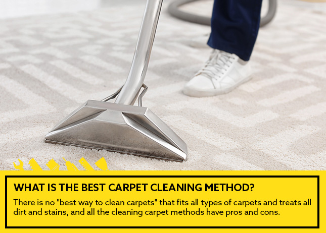 What Is the Best Carpet Cleaning Method?